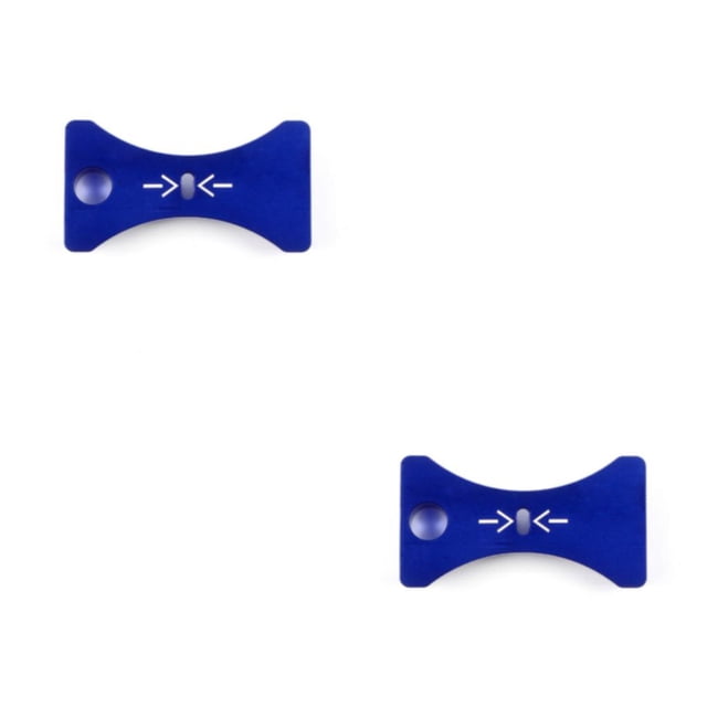 Scienceny Reemplazo de bloqueo de engranaje de leva de motor de coche de aleación de aluminio, accesorios de herramienta de desmontaje de Azul 2piezas