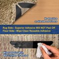 thumbnail image 3 of CUITING 16Pcs Grippers for Rug Dual Sided Washable Removable Rug Stopper for Area Rug Keep Rug in Place Non Slip Adhesive Rug Stopper for Hardwood Floors and Tile, 3 of 7