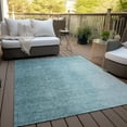 thumbnail image 6 of Addison Rugs Chantille Indoor/Outdoor Transitional Modern Teal Washable Rectangle Rug, 2'6" x 3'10", 6 of 6