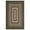Brown, variant on Garvee 10'x13' Modern Braided Printed Area Rug Washable Accent Carpet, Non-Slip Bordered Indoor Rugs Foldable Low Pile Floor Cover for Living Room Bedroom Home Office, Black Coffee