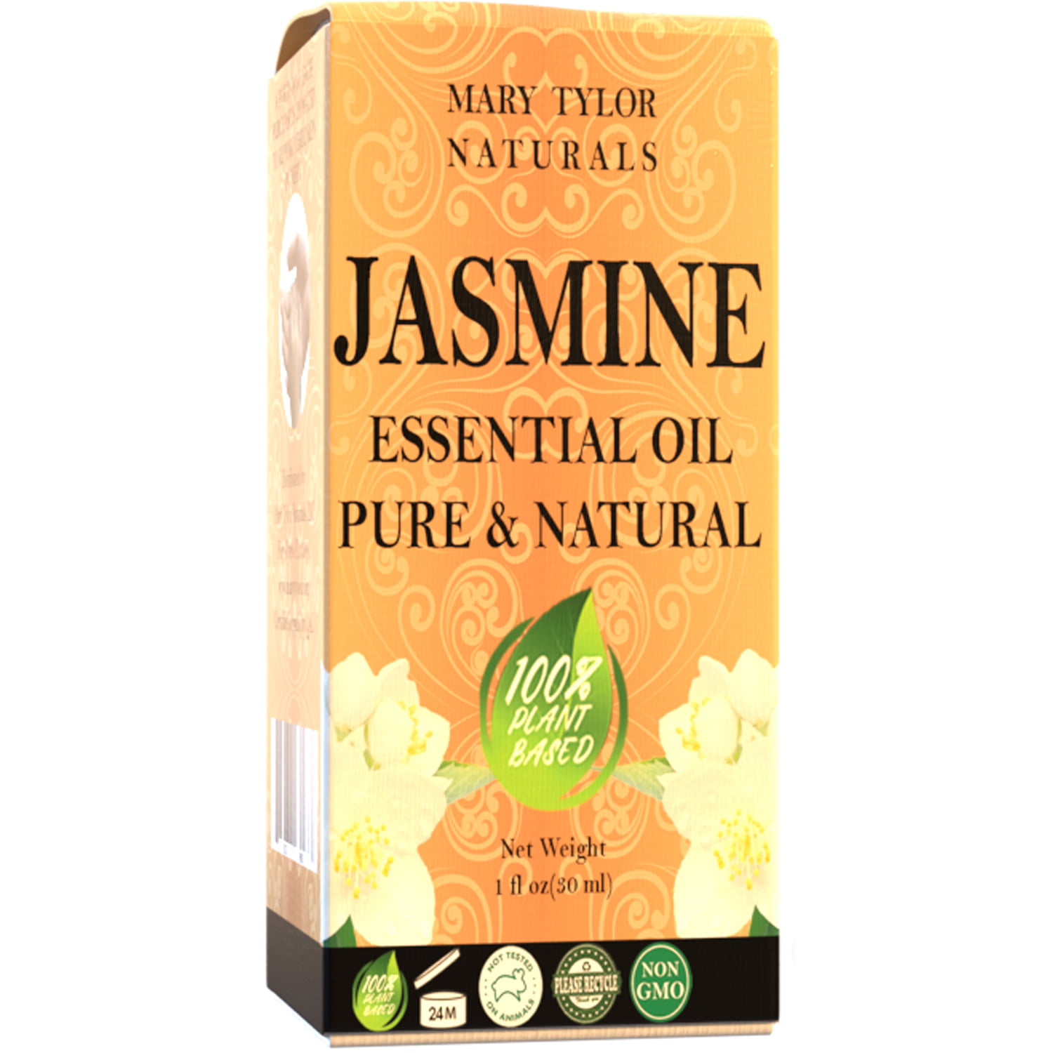 Starwest Botanicals Jasmine Absolute Essential Oil 1/3 fl oz