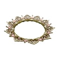 thumbnail image 1 of Bandeja de tocador con espejo de Metal, soporte para anillo, pendientes, organizador de llaves, decoración de mesa de 18,4x3,6 cm para decoración de, 1 of 7