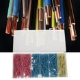 thumbnail image 1 of Terminales de empalme de cable a tope Jadeshay 200 piezas termorretráctil, 1 of 8