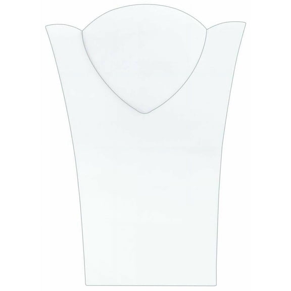 White 11 3/8"H Necklace Display with Easel