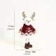 thumbnail image 3 of Adornos navideños Lindo muñeco de peluche Ángel colgante Adornos navideños para árbol de Navidad Fiesta en casa Decoración navideña colgante, 3 of 5