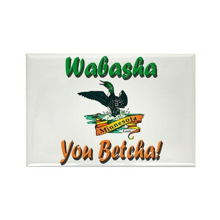 

CafePress - Wabasha You Betcha - Rectangle Magnet 2 x3 Refrigerator Magnet