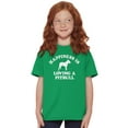 thumbnail image 3 of Happiness Loving A Pitbull Rescue Dog Crewneck T Shirts Boy Girl Teen Brisco Brands XS, 3 of 6