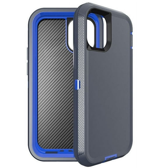 iPhone 12 Mini Shockproof Heavy Duty Full Body Protection Hybrid Defender Rugged Case with Holster