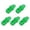 Green, variant on 5 Pcs Tarp Clip Reusable Tent Tighten Lock Grip Camping Clamps Awnings Clip Wind Rope Buckle for Outdoors Camping