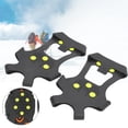 thumbnail image 4 of Ice Snow Traction Cleats, Lightweight 10 Teeth Professional Ice Cleats, For Climing Walking L:39-42, 4 of 8