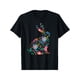 thumbnail image 2 of Floral Easter Women Girls Easter Bunny Spring Flowers Rabbit T-Shirt Tee For Adult, Men, Women, Teen, Teenager, Adolescent, Youth, 2 of 7
