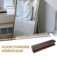thumbnail image 3 of HONMEET Full Length Mirror Bracket Black Wooden Base 1Set For Indoor Use Small Apartment, 3 of 7