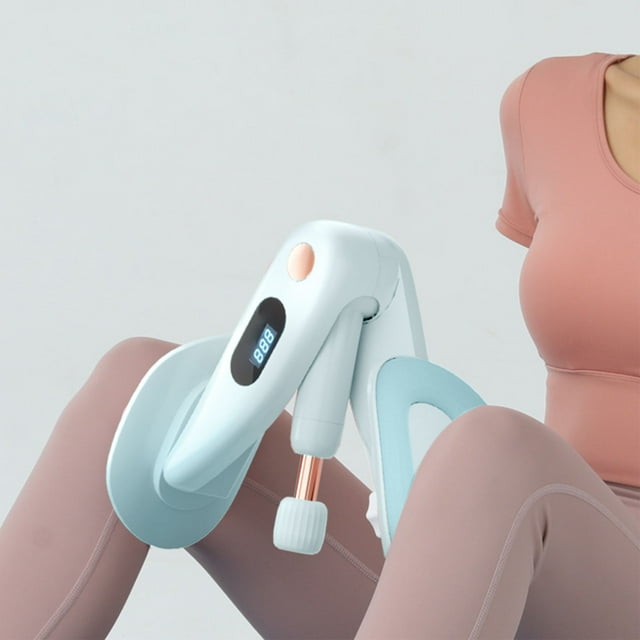 Exerciseur Numérique Amélioré pour Cuisses et Pelvien avec Compteur Intelligent, Résistance Réglable, Rotation à 360°, Prise Antidérapante pour Entraînement Complet du Bas du Corps, Équipement de Mise en Forme à Domicile