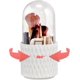 thumbnail image 1 of Make Up Brush Holder 360 Rotating Makeup Organiser with Dustproof Lid Spinning Cosmetic Organizer Storage Box for Lipstick Lip Gloss, 1 of 4