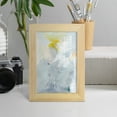 thumbnail image 5 of Canary and Sky II - Framed Print w/glass - Natural Wood, 5 of 8