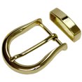 thumbnail image 1 of Round Replacement Buckle And Loop Set For 40mm Width Light Gold Finish, 1 of 4