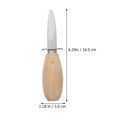 thumbnail image 2 of OULII 1Pack Oyster Opener with Ergonomic Handle for Seafood Lovers, 2 of 8