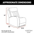 thumbnail image 2 of SEISMIC RIGHT HAND RECLINER (NORLINA), 2 of 2