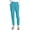 Ciel Blue, variant on Cherokee Infinity Womens Scrub Top Round Neck 3 Zip Pockets