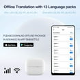 thumbnail image 5 of Auriculares traductores de idiomas Timekettle M3: traductor bidireccional con aplicación para 40 idiomas y 93 acentos. Traductor en línea y sin conexión para explorar la vida de expatriado con li, 5 of 5