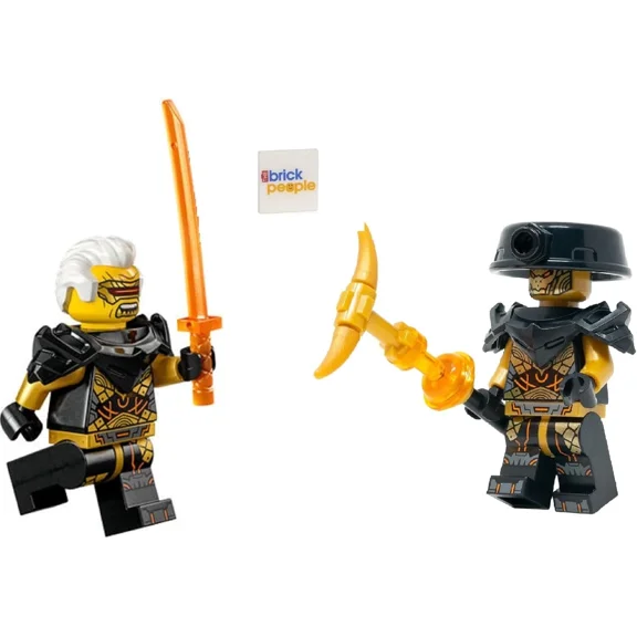 LEGO Ninjago Dragons Rising: Rapton and Imperium Guard Commander Minifigures