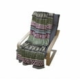 thumbnail image 4 of Greek Key Soft Flannel Fleece Throw Blanket, Antique Ornamental Design Pattern Mosaic Effects Old Fashioned, Cozy Plush for Indoor and Outdoor Use, 50" x 70", Multicolor, by Ambesonne, 4 of 6