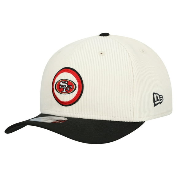 Men's New Era  Stone San Francisco 49ers  Loyal Corduroy 9SEVENTY Adjustable Hat