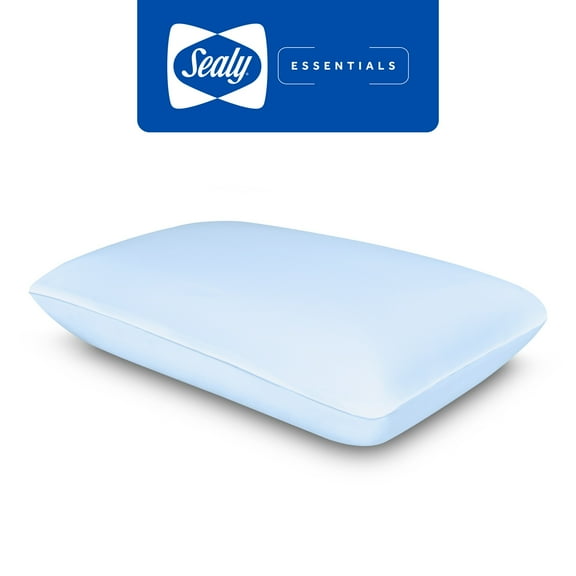 Sealy Essentials Cool-Touch Molded Memory Foam Pillow, Standard, Adult