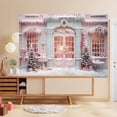 thumbnail image 6 of HongHeng Christmas Backdrop Christmas Window Backdrop for Photography Winter Xmas Tree Snow Gift New Year Christmas Party Backdrops Xmas Night Family Party Background 39x59in, 6 of 6