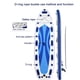 thumbnail image 3 of Parche De Anillos En D De 6 Piezas Para Bote Inflable De Pvc, Canoa, Balsa, Kayak, Anillo En D, Parche De Pvc, Bote Inflable, Tabla De Surf, Tabla De Paddle Speravity VI012652-01, 3 of 6