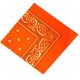 thumbnail image 2 of Advancent Moda Hip Hop algodón pañuelo cuadrado bufanda negro rojo Paisley diadema impresa para mujeres/hombres/niños/niñas sombreros Almacenamiento y organización del hogar naranja, 2 of 6