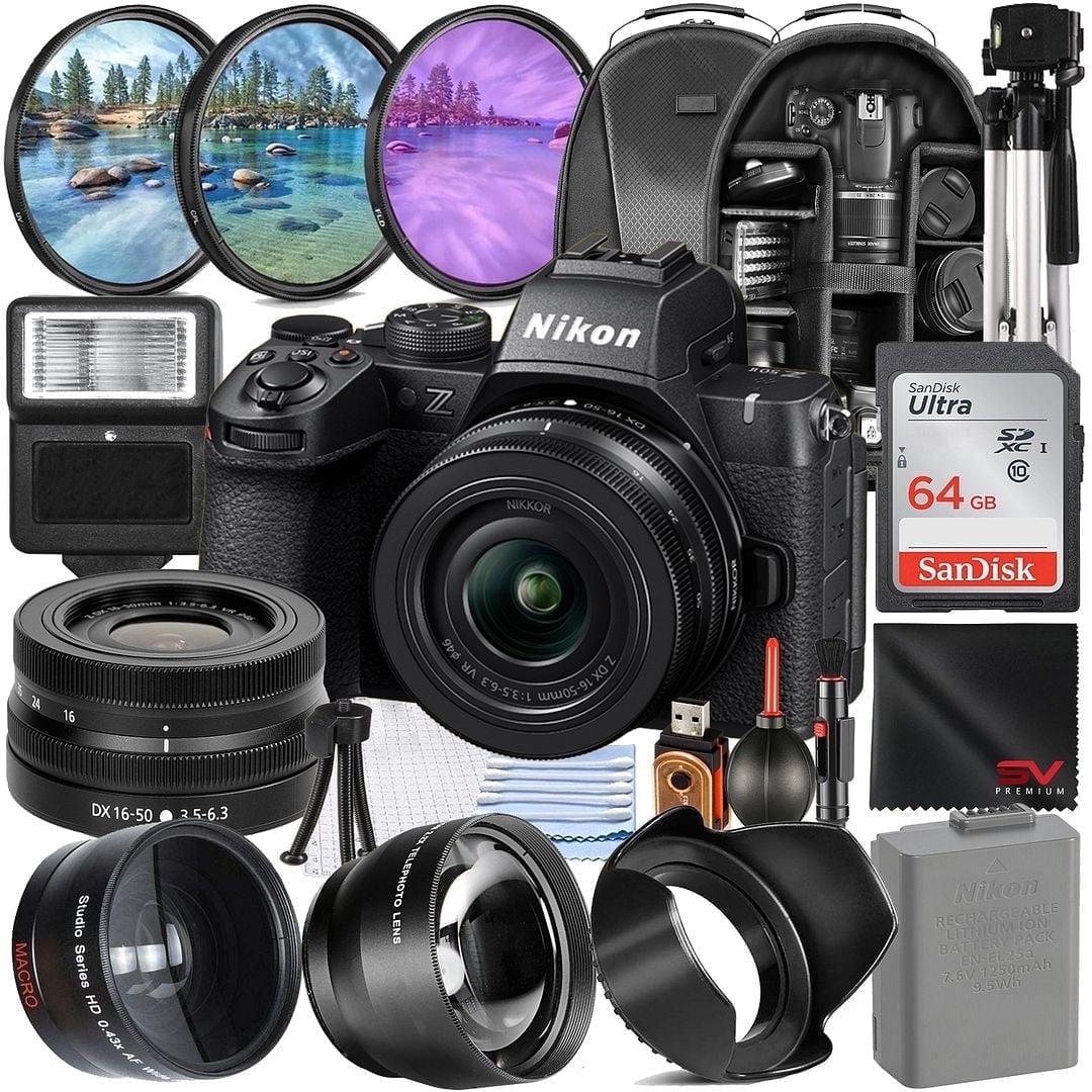 Nikon Black D5100 16.2MP Digital SLR Camera Kit with 18-55mm and