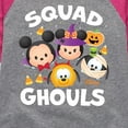 thumbnail image 3 of Mickey & Friends - Squad Ghouls - Toddler And Youth Girls Raglan Graphic T-Shirt, 3 of 5