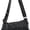Black, variant on Sunyuer Washed Denim Crossbody Bag for Women, Vintage Multi Pocket Shoulder Handbag, Casual Lightweight Large Capacity Messenger Bag, Adjustable Strap Daily Travel Purse