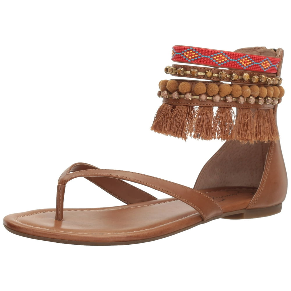 jessica simpson caira 2 flat sandals