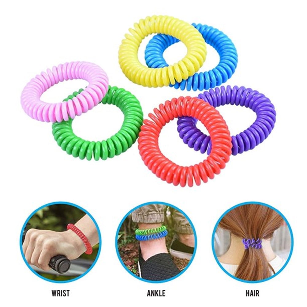 Insect & Mosquito Repelling Wristband 7 Pack of Bug Repellent
