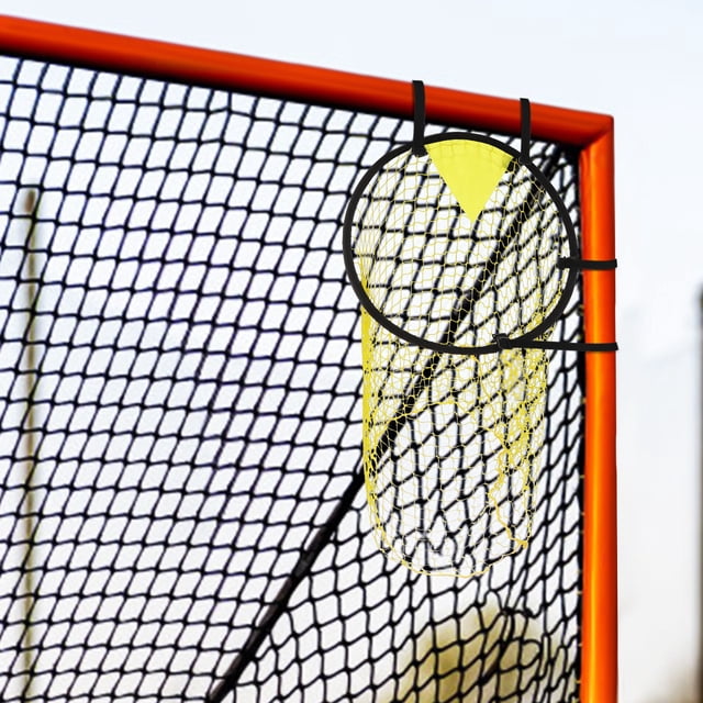 HEANUJJ 2 Pcs Football Goals Net Polyester Bright Colors for Recreational Activities for Fan Gear