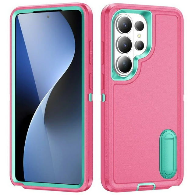 Funda para Teléfono Samsung Galaxy S26 Ultra 5G de 6,9" con Soporte Incorporado, Funda Protectora Resistente a Prueba de Golpes/polvo/caídas de Grado Militar para Samsung Galaxy S26 Ultra 5G