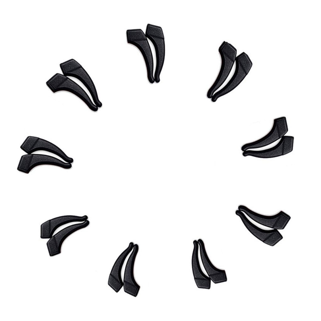 TureClos 9 Pairs Glasses Retainer Jogging Exercise Eyeglasses Ear Grip