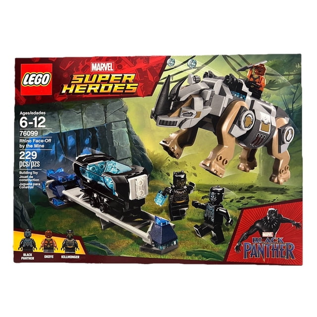 LEGO Marvel : Confrontation de Rhinocéros par la Mine (76099) - Neuf et à la Retraite