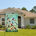 thumbnail image 2 of Amhnf Colorful Birds On Tree Garden Flag For Home Outdoor Garden Yard Decor 12x18 inch, 2 of 5