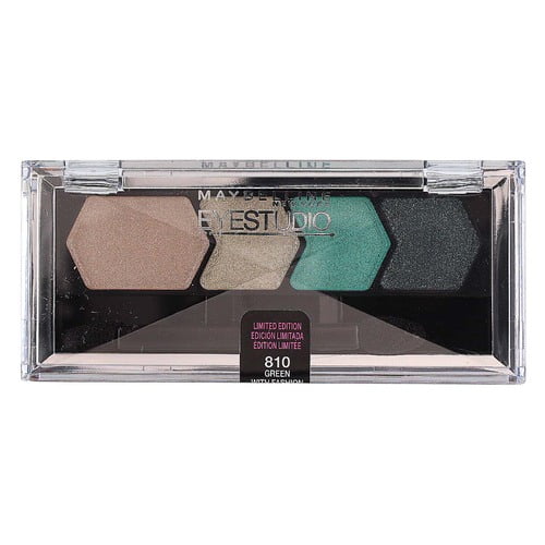 Maybelline Eyestudio Eyeshadow Quad - Green With Fashion