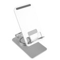 thumbnail image 1 of Soporte plegable para teléfono móvil de aleación de aluminio Soporte giratorio para teléfono de escritorio para tabletas y todos los teléfonos, 1 of 5