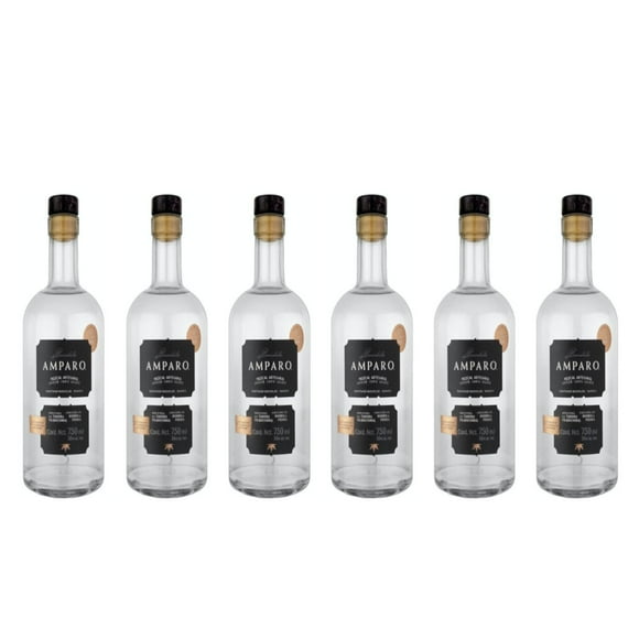 Pack de 6 Mezcal Bendito Amparo Joven Espadin 750 ml