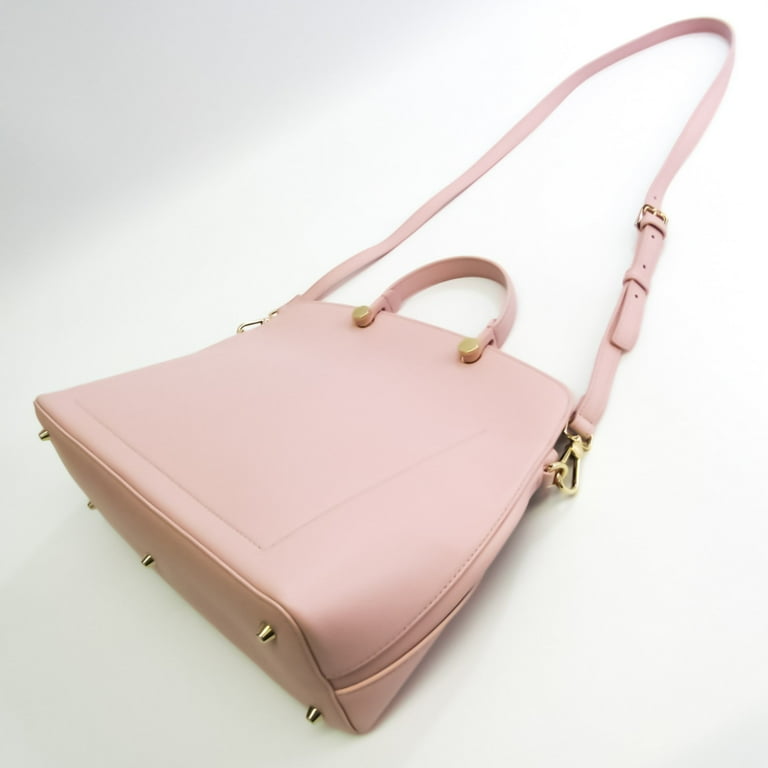 Pre Owned Furla Women s Leather Handbag Shoulder Bag Pink Good