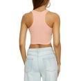 thumbnail image 2 of Womens Basic Cropped Racerback Tank Top, 2 of 2
