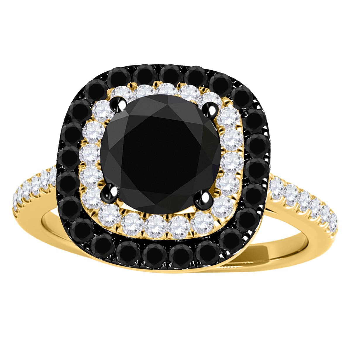 FIXER SMALL PANTHER RING WHITEDIAMOND-