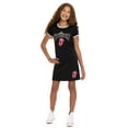 thumbnail image 4 of Rolling Stones Girls Short Sleeve Bow Detail Graphic T-Shirt, Sizes 4-16, 4 of 7