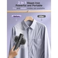 thumbnail image 2 of Vaporizador de Ropa Sundu 1200W Portátil con Tanque de 100ml Morado, 2 of 8