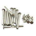 thumbnail image 1 of Abbracc 10 Set Posts Binding Metal Screws Rivets for Photo Album Book Binding 10x60mm, 1 of 8